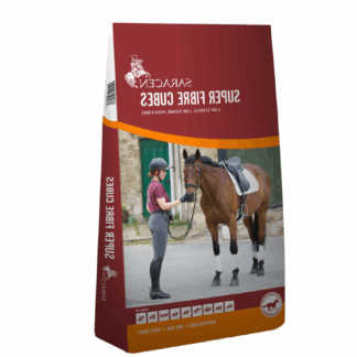 SARACEN Super Fibre Cubes 20kg - niskoskrobiowa pasza dla koni