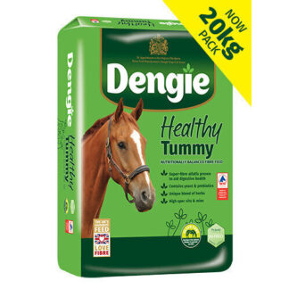 Dengie Healthy Tummy 20kg - sieczka dla koni w grupie ryzyka choroby wrzodowej
