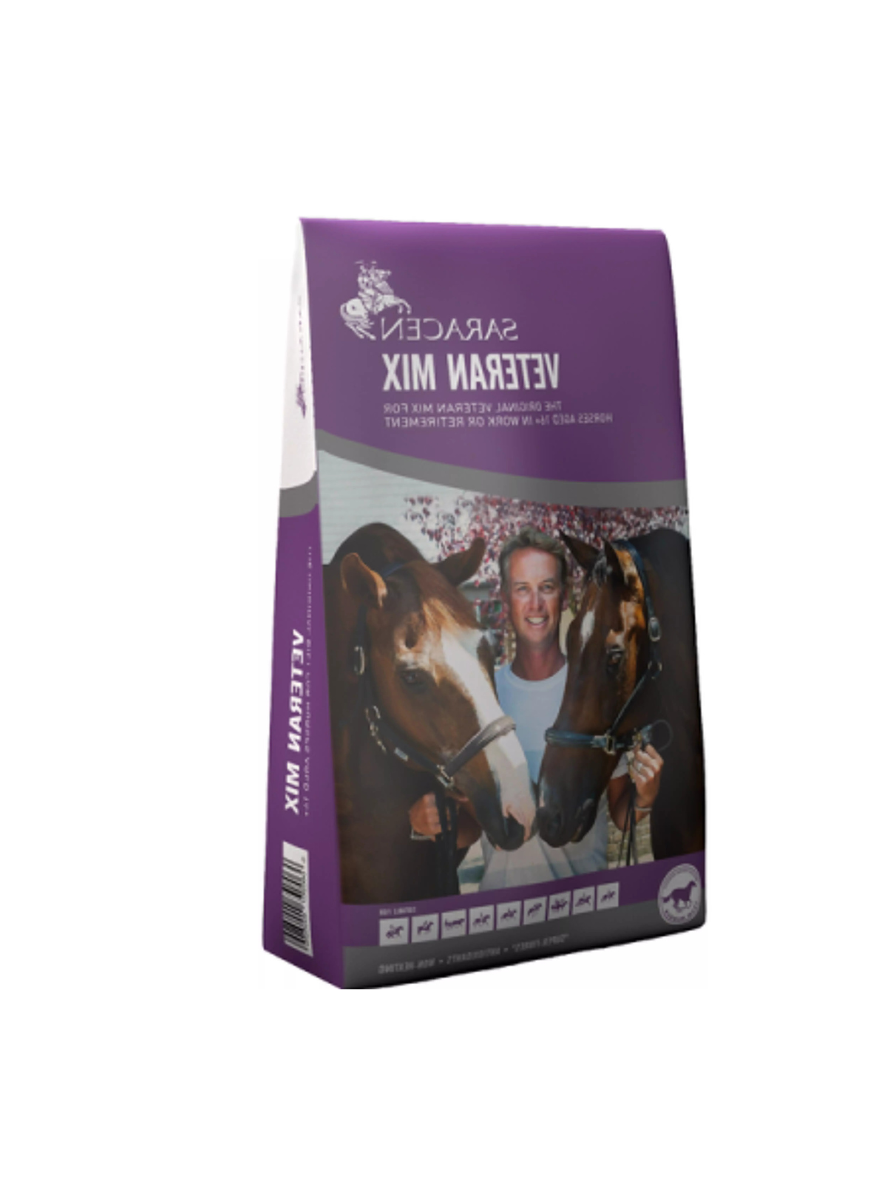 SARACEN Veteran Mix 20kg - pasza dla koni starszych