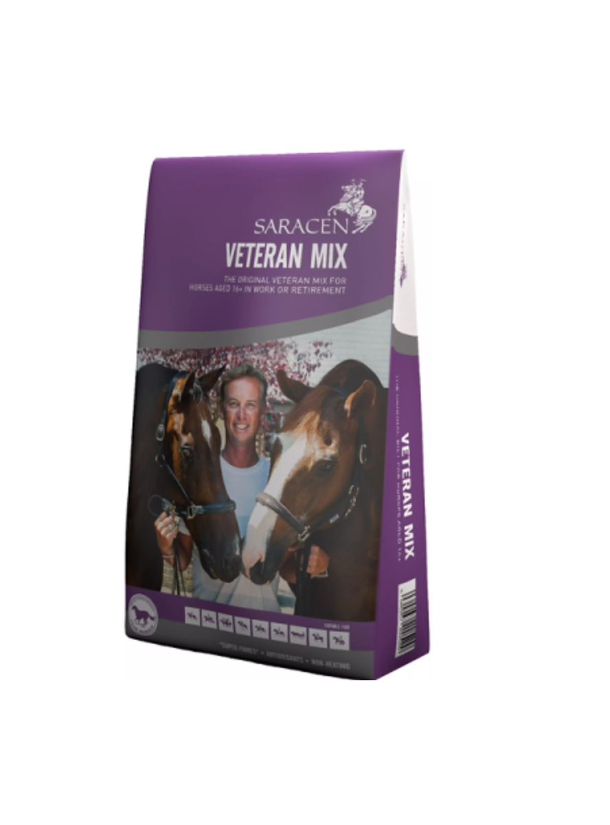 SARACEN Veteran Mix 20kg - pasza dla koni starszych