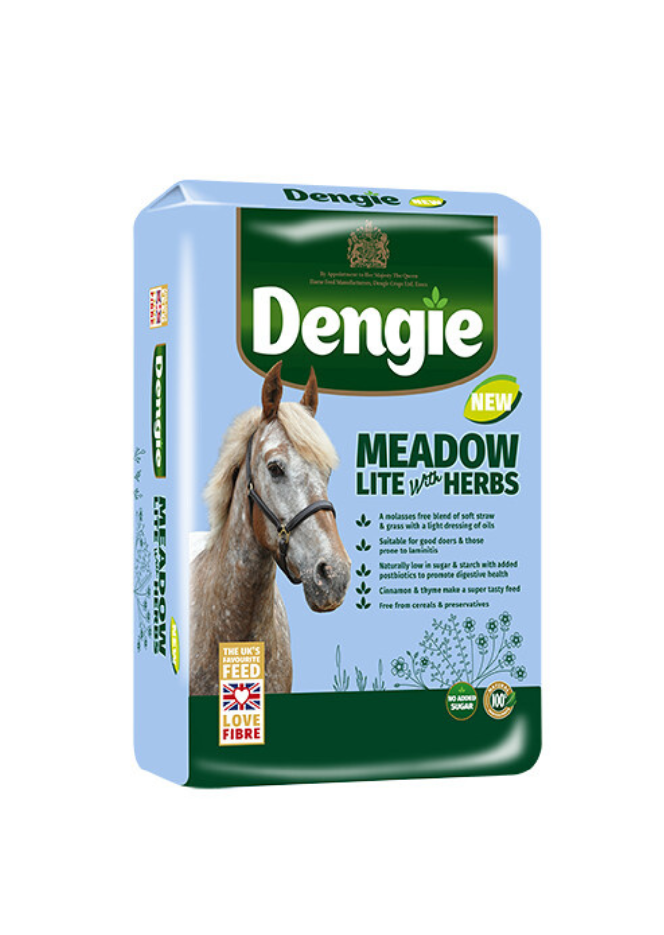 Dengie Meadow Lite with Herbs 15 kg - niskokaloryczna sieczka dla koni