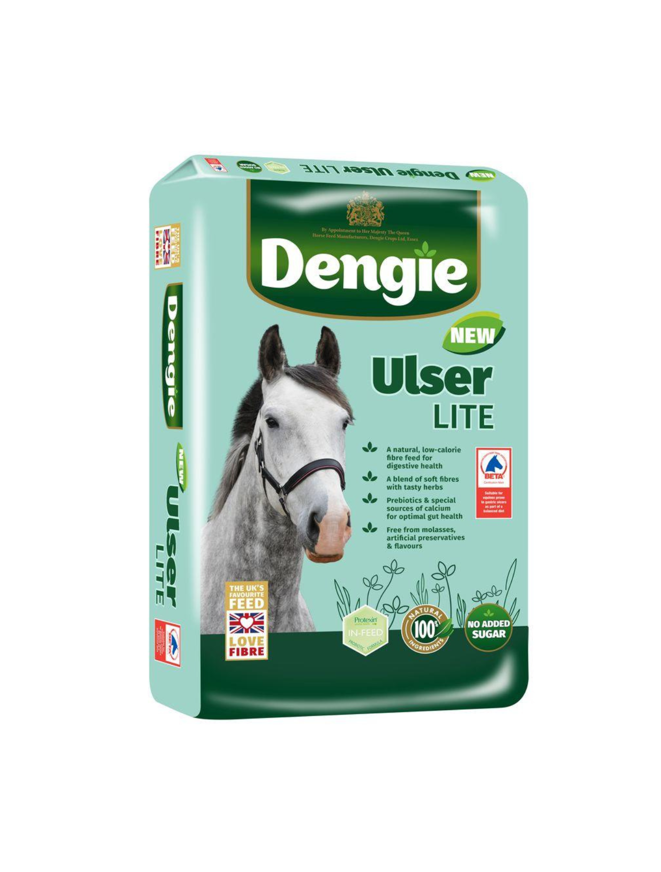 Dengie Ulser Lite 20kg - niskokaloryczna sieczka dla koni z problemami gastrycznymi
