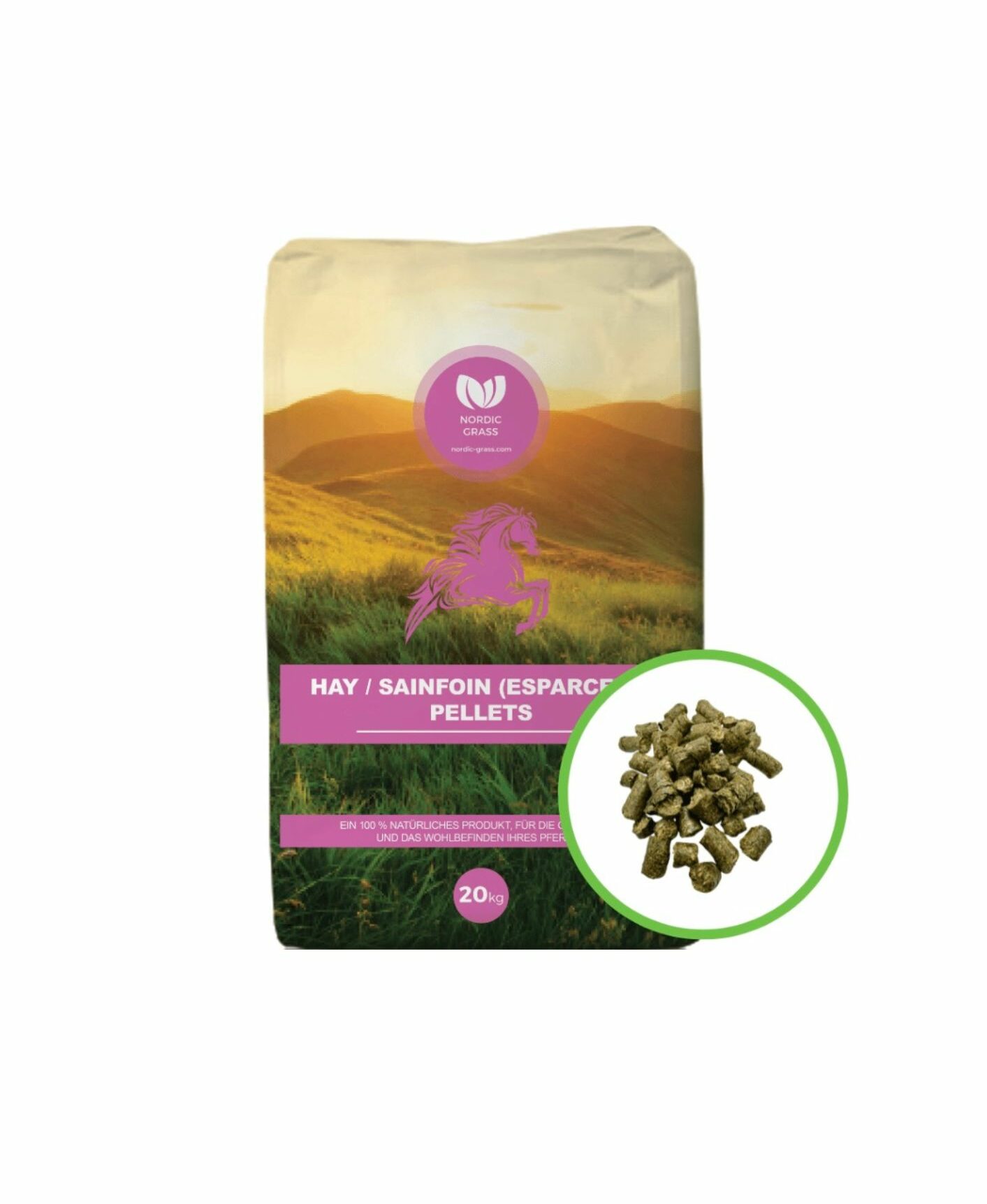 Trawokulki z esparcetą 20kg