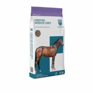 SARACEN Condition-Improver Cubes 20kg - pasza dla koni sportowych słabo przybierających na masie